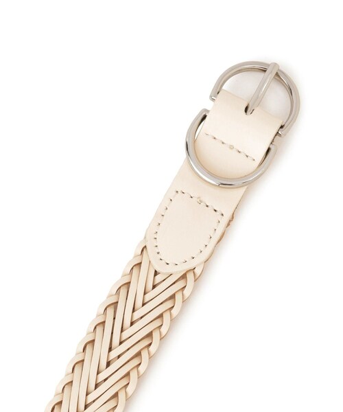 ROPE' PICNIC(ロペピクニック)の「22mmボンデッドレザーファイバーメッシュベルト(ベルト・レディース・ブラック/キナリ/ブラウン・F)」の12枚目の写真
