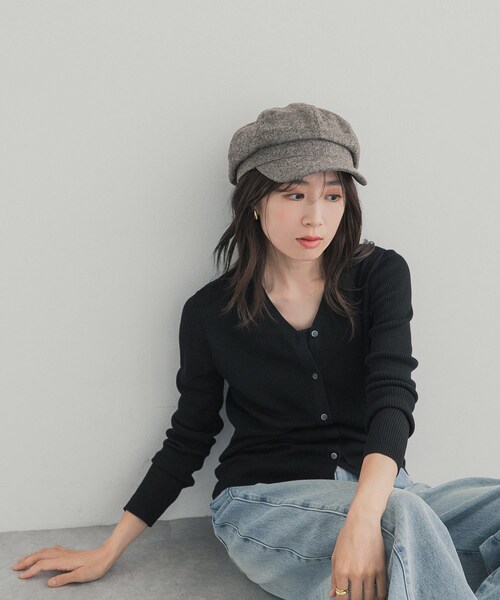 URBAN RESEARCH DOORS（アーバンリサーチドアーズ）の「キャスケット（キャスケット・レディース・BROWN/BLACK・-）」の10枚目の写真