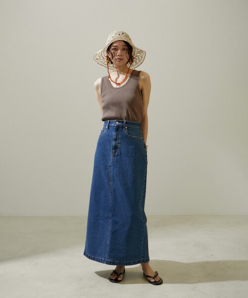 ADAM ET ROPE'（アダムエロペ）の「【La Maison de Lyllis（メゾンドリリス）】HATKEEPER（ネックレス・レディース・ホワイト系/ブラウン系/キャメル・F）」の10枚目の写真