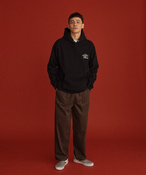 URBAN RESEARCH Sonny Label（アーバンリサーチサニーレーベル）の「オガワナツミ コラボスウェットフーディー（パーカー・メンズ・グレー/ブラウン/ブラック・M/L）」の15枚目の写真