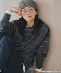 URBAN RESEARCH DOORS | 『仁村紗和さん着用』『UR TECH 200日ニット』クルーネック(ニット/セーター)