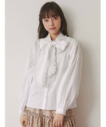 merry jenny | フリルリボンボウタイブラウス(シャツ/ブラウス)
