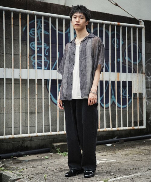 SENSE OF PLACE by URBAN RESEARCH（センスオブプレイスバイアーバンリサーチ）の「ストレートデニムパンツ（デニムパンツ・メンズ・BLACK/L.INDIGO・S/M/L）」の10枚目の写真