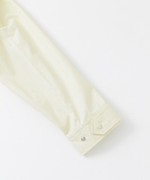 URBAN RESEARCH Sonny Label（アーバンリサーチサニーレーベル）の「ミリタリーナイロンブルゾン（モッズコート・レディース・カーキ/オフ/ブラック・FREE）」の19枚目の写真