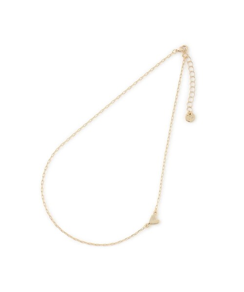 VIS（ビス）の「サイドハートネックレス（ネックレス・レディース・ゴールド/シルバー・F）」の8枚目の写真