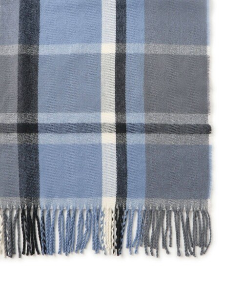 ROPE' PICNIC（ロペピクニック）の「チェックストール（ストール/ショール・レディース・ベージュ/ブルー系/レッド系・F）」の10枚目の写真