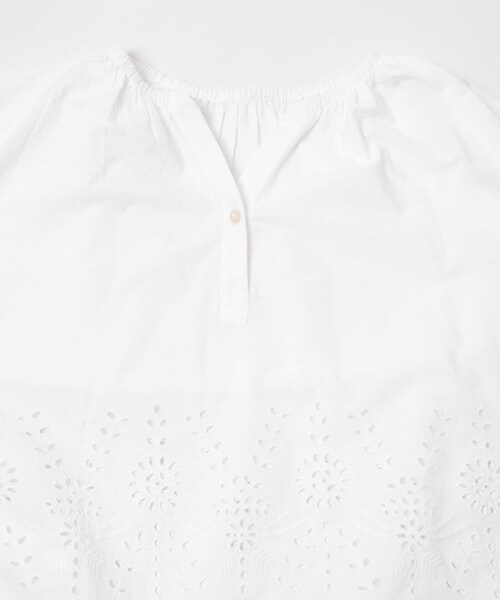 THE GOODLAND MARKET（ザグッドランドマーケット）の「FANAKA　チュニックブラウス（シャツ/ブラウス・レディース・WHITE/BLACK/BLUE・Free）」の10枚目の写真