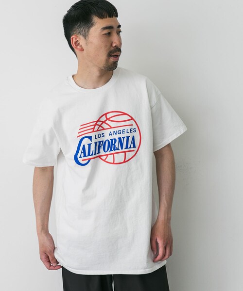 URBAN RESEARCH DOORS（アーバンリサーチドアーズ）の「『別注』SLOPPY SUPPLY×DOORS　CALIFORNIA T-SHIRTS（Tシャツ/カットソー・メンズ・GREEN/WHITE/BLACK/NAVY/BLUE・M/L/XL）」の9枚目の写真