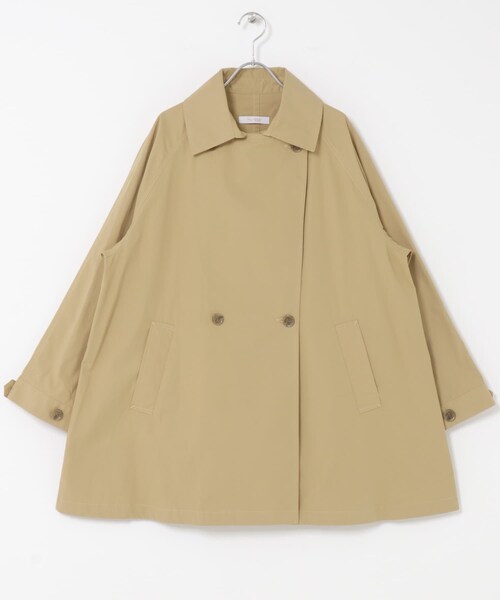 URBAN RESEARCH ROSSO（アーバンリサーチロッソ）の「F by ROSSO　オーバーサイズライトコート（テーラードジャケット・レディース・BEIGE/NAVY・Free）」の15枚目の写真