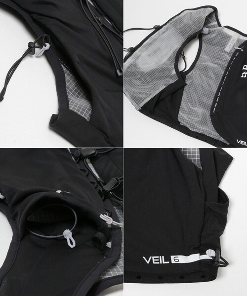 EKAL(エカル)の「Rab VEIL 6(バックパック/リュック・メンズ・BLACK/PE GR・M)」の5枚目の写真