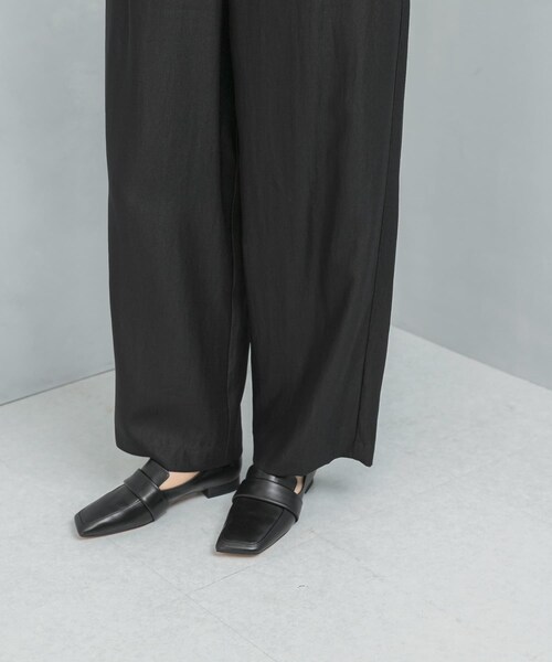 URBAN RESEARCH ROSSO（アーバンリサーチロッソ）の「ブライトツイルイージーパンツ（その他パンツ・レディース・PINK/BLACK・FREE）」の15枚目の写真