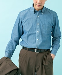 URBAN RESEARCH DOORS | LIFE STYLE TAILOR　シャンブレーBDシャツ(シャツ/ブラウス)