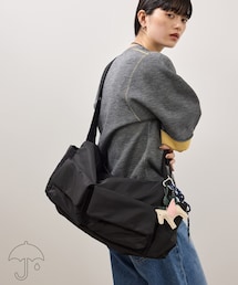 ADAM ET ROPE' | 【WEB限定】撥水ビッグショルダーダブルポケットバッグ(ショルダーバッグ)