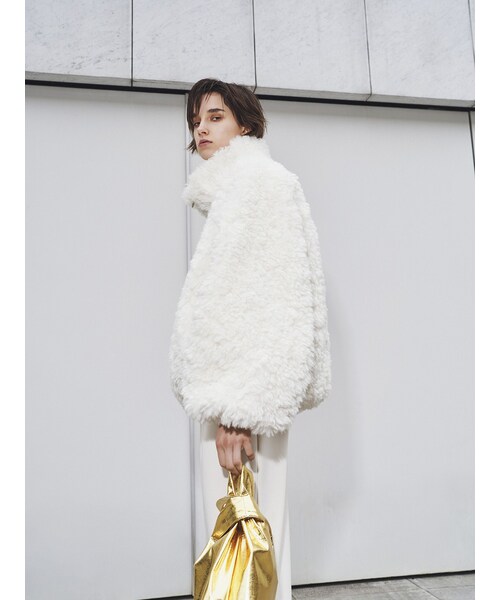 ELENDEEK（エレンディーク）の「CRIMP ECO FUR BZ（ブルゾン）」 - WEAR