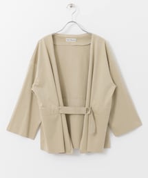 URBAN RESEARCH（アーバンリサーチ）の「フェイクスエードショート丈コーディガン∴（ノーカラージャケット・レディース）」