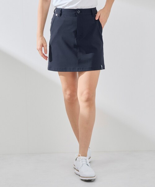 ROPE'(ロペ)の「【UVカット】【撥水】【防透け】【ストレッチ】ボディシェルAラインスカート(スカート・レディース・ブラック/ホワイト/ネイビー/ピンク・L/M/S/XL/XS)」の21枚目の写真