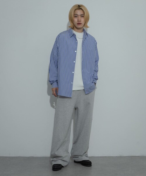 SENSE OF PLACE by URBAN RESEARCH(センスオブプレイスバイアーバンリサーチ)の「サイドスナップスウェットパンツ(スウェットパンツ・メンズ・GRAY/CHARCOAL/PINK・M/L)」の9枚目の写真