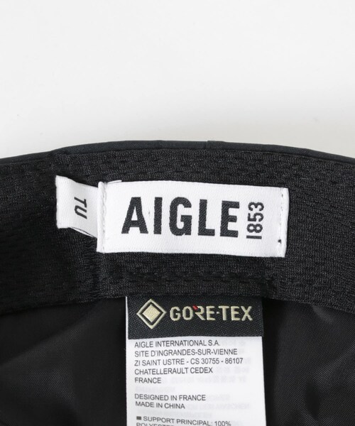 THE GOODLAND MARKET（ザグッドランドマーケット）の「AIGLE　ゴアテックス キャップ（キャップ・レディース・EMPIRE/NOIR・one）」の8枚目の写真