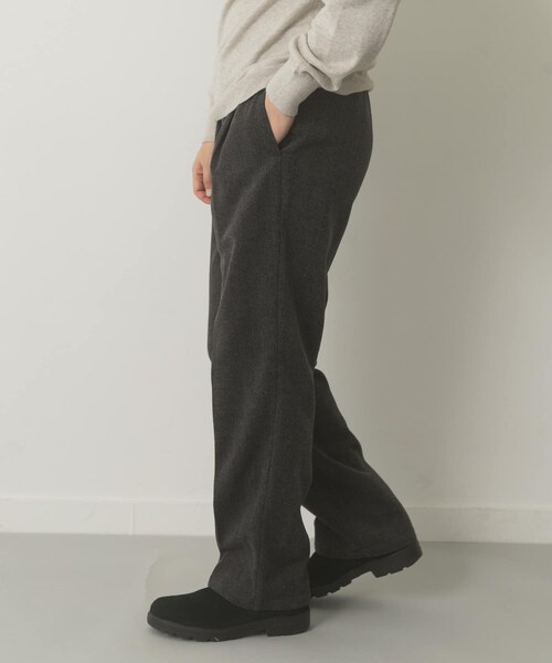 ITEMS URBANRESEARCH（アイテムズ アーバンリサーチ）の「ウール混テーパードパンツ（その他パンツ・メンズ・KHK/MOC/BLK・M/L）」の11枚目の写真