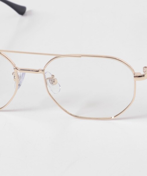 URBAN RESEARCH（アーバンリサーチ）の「decor　EYEWEAR DOUBLE-RIM（メガネ・レディース・SILVER/GOLD・-）」の17枚目の写真