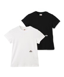 【HOMME girls×FRUIT OF THE LOOM】Baby Tee (2-Pack)