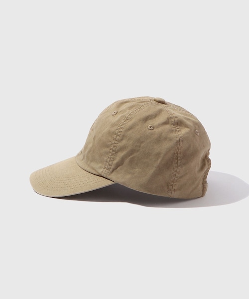 ADAM ET ROPE'（アダムエロペ）の「【KIJIMA TAKAYUKI/キジマ タカユキ】SULFER DYED 6PANEL CAP（キャップ・メンズ・ブラック/ベージュ・F）」の4枚目の写真