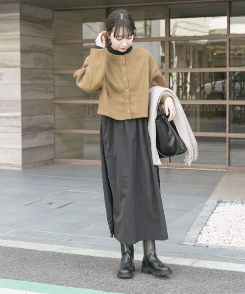 ITEMS URBANRESEARCH（アイテムズ アーバンリサーチ）の「マルチWAYセットワンピース（ワンピース・レディース・MUS/GRY/CHA・Free）」の18枚目の写真