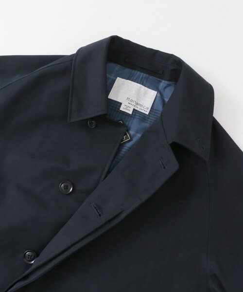 EKAL（エカル）の「nanamica　GORE-TEX Balmacaan Coat（ステンカラーコート・メンズ・N・S/M/L）」の10枚目の写真