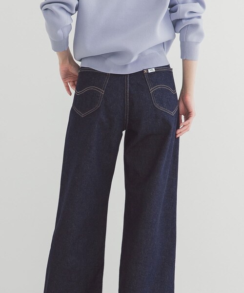 URBAN RESEARCH DOORS（アーバンリサーチドアーズ）の「『別注』Lee101×DOORS　WIDE PANTS（デニムパンツ・レディース・ONE WASH/USED/BLUE OW・XS/S/M/L）」の10枚目の写真