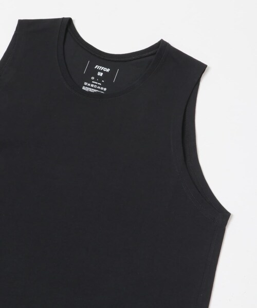 URBAN RESEARCH(アーバンリサーチ)の「『別注』FITFOR×URBAN RESEARC WIDE SLEEVE LESS T-SHIRTS(タンクトップ・メンズ・WHITE/BLACK・M/L/XL)」の12枚目の写真