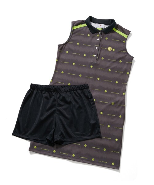 ROPE'（ロペ）の「【UV】【吸水速乾】タイダイプリントノースリーブワンピース（ワンピース・レディース・ブラック/ネイビー/オレンジ・L/M/S）」の15枚目の写真