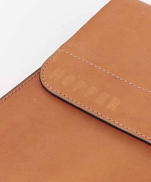 URBAN RESEARCH（アーバンリサーチ）の「HOPPER　ZIP POUCH WITH WIPSTITCH（クラッチバッグ・メンズ・NATURAL・FREE）」の6枚目の写真
