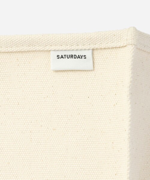 Saturdays NYC(サタデーズ ニューヨークシティ )の「Slash Laundry Bag(トートバッグ・レディース・キナリ・F)」の7枚目の写真