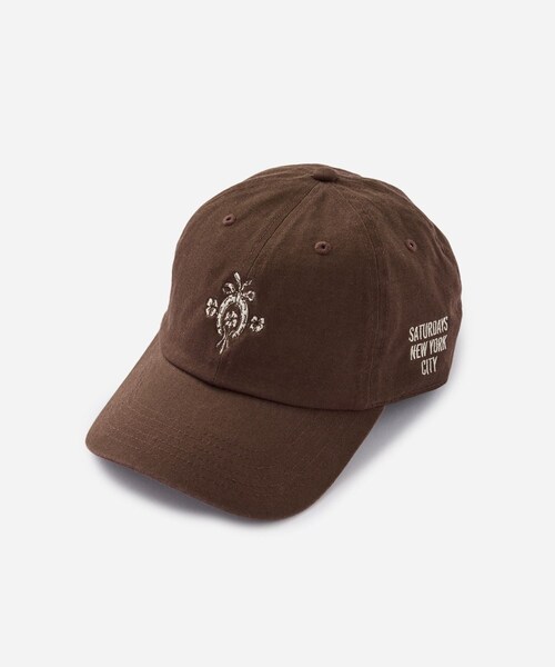Saturdays NYC(サタデーズ ニューヨークシティ )の「NUTS ART WORKS × Saturdays NYC Cap(キャップ・レディース・ブラック/チャコール/ダークブラウン・F)」の5枚目の写真