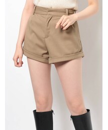 EVRIS | ロールアップタックショートパンツ(その他パンツ)
