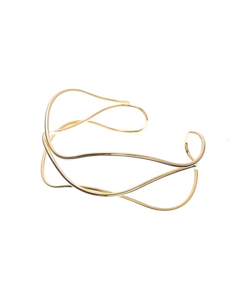 RESEXXY（リゼクシー）の「ウェーブバングル（ブレスレット・レディース・シルバー/ゴールド・F）」の4枚目の写真