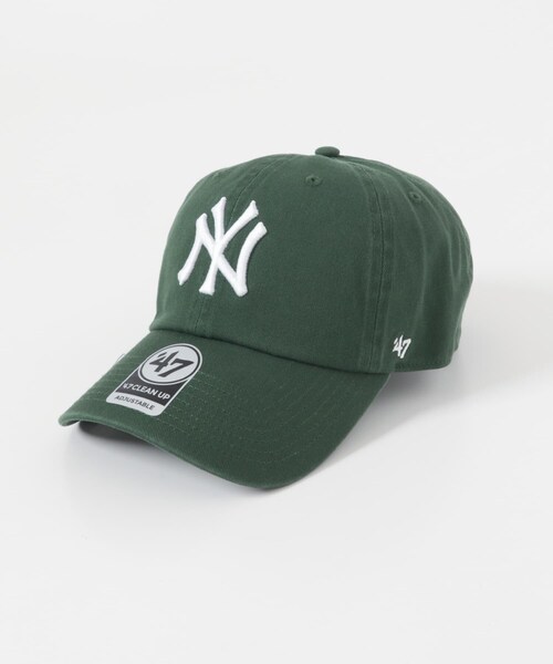 SENSE OF PLACE by URBAN RESEARCH（センスオブプレイスバイアーバンリサーチ）の「『WEB/一部店舗限定』FORTY SEVEN　47 CLEAN UP YANKEES（キャップ・メンズ・BLACK/NAVY/NATURAL/DK GREEN/SANDALWOOD/BROWN/CHARCOAL・One）」の20枚目の写真