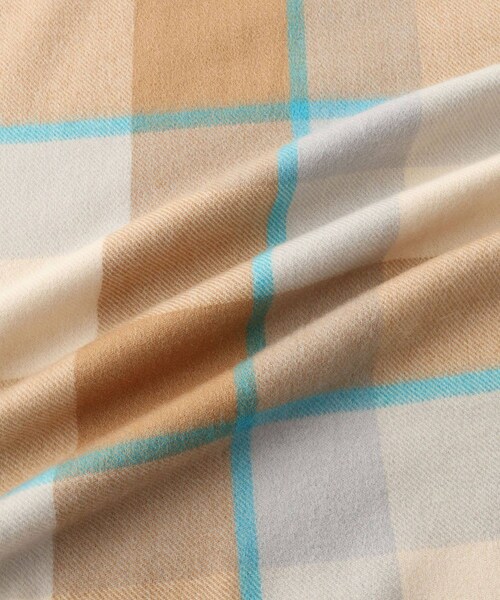 ADAM ET ROPE'(アダムエロペ)の「【J'aDoRe・一部店舗限定】【Joshua Ellis(ジョシュアエリス)】CPGストール(ストール/ショール・レディース・オフホワイト/ベージュ系/グリーン系/ブルー系/レッド系・F)」の21枚目の写真