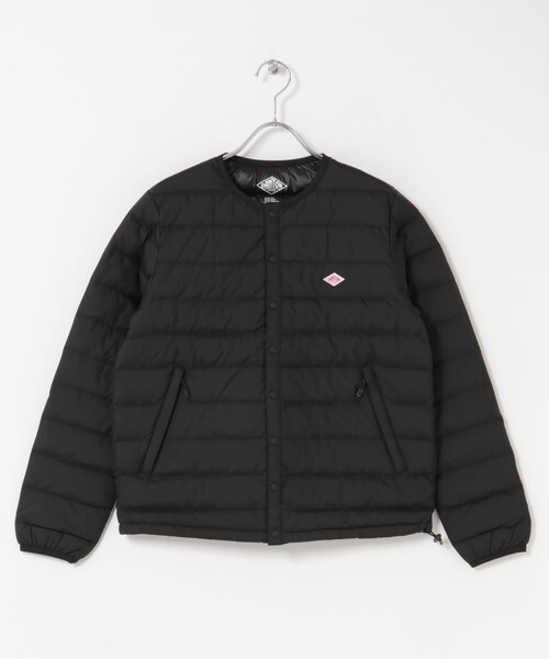 URBAN RESEARCH DOORS（アーバンリサーチドアーズ）の「DANTON　INNERDOWN CREWNECKJACKET（その他アウター・レディース・BLACK/OY.WHITE/SMOKY PINK/MUSTARD・S）」の8枚目の写真