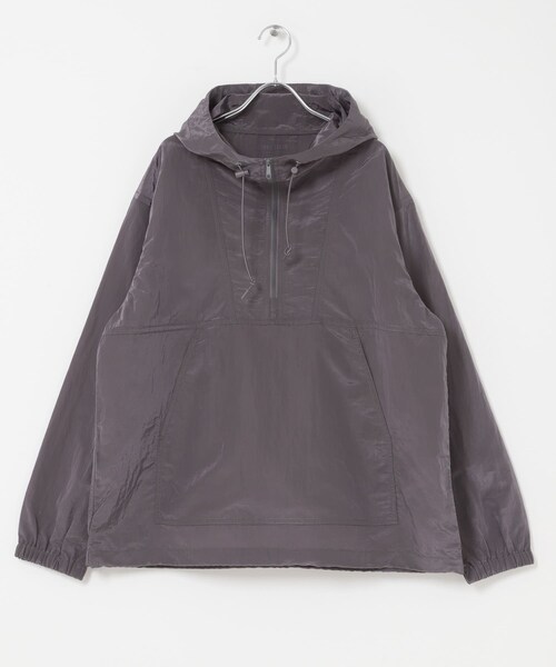 URBAN RESEARCH DOORS(アーバンリサーチドアーズ)の「FORK&SPOON シアーアノラックパーカー(パーカー・メンズ・BLACK/CHARCOAL・4/5)」の13枚目の写真