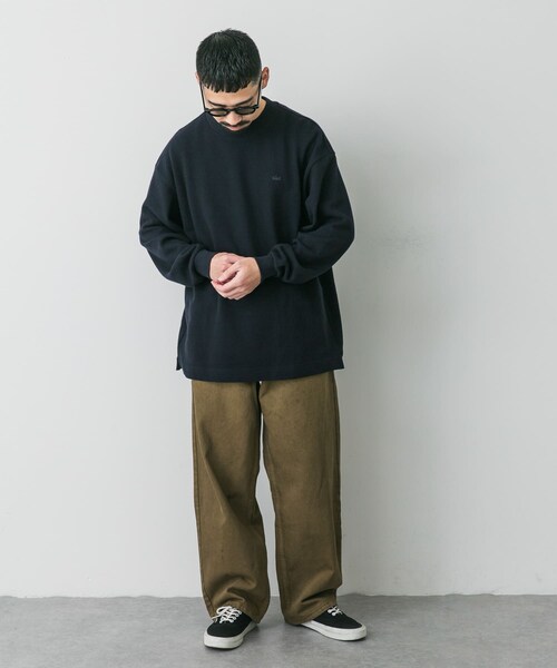 URBAN RESEARCH DOORS(アーバンリサーチドアーズ)の「『別注』LACOSTE×DOORS thick pique mock long-sleeve(Tシャツ/カットソー・メンズ・HAMMAM/ABINE/OPIUM・3/4/5)」の21枚目の写真
