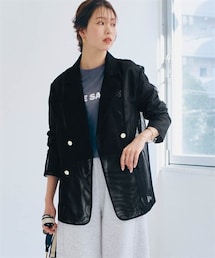 nissen | メッシュテーラードジャケット(カバーオール)