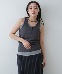 SENSE OF PLACE by URBAN RESEARCH | 『洗濯可』アンサンブルニットタンクトップ(タンクトップ)
