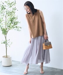 nissen | ノースリーブカットソートップス【OtonaSMILE】(Tシャツ/カットソー)