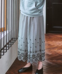 nissen | 裾レース刺しゅう付インナーペチパンツ【重ね着用】(パンツ)