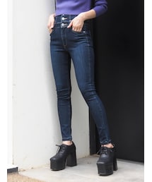 EMODA | 【ELDER】SYMハイウエストデニム(デニムパンツ)