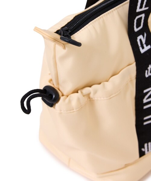ROPE'（ロペ）の「ロゴテープカートバッグ（トートバッグ・レディース・ブラック/ベージュ・F）」の11枚目の写真