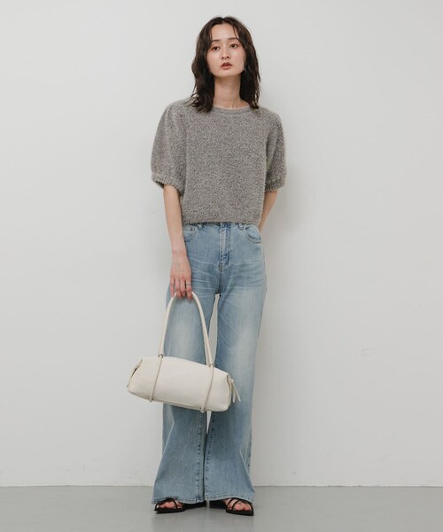 SENSE OF PLACE by URBAN RESEARCH(センスオブプレイスバイアーバンリサーチ)の「FSコンビワイドバッグ(トートバッグ・レディース・IVORY/BLACK/CAMEL・One)」の9枚目の写真