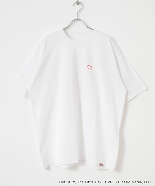 SENSE OF PLACE by URBAN RESEARCH(センスオブプレイスバイアーバンリサーチ)の「『別注』HOT STUFF×SENSE OF PLACE プリントTシャツ A(Tシャツ/カットソー・メンズ・WHITE/CHARCOAL/YELLOW・M/L)」の12枚目の写真