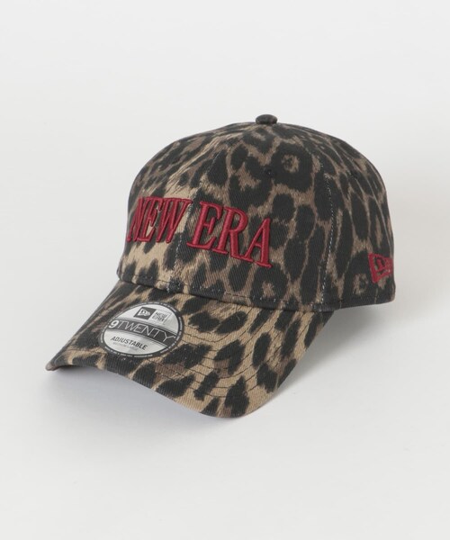 URBAN RESEARCH（アーバンリサーチ）の「New Era　920 NEW ERA LEOPARD（キャップ・レディース・BRN RED・M/L）」の2枚目の写真